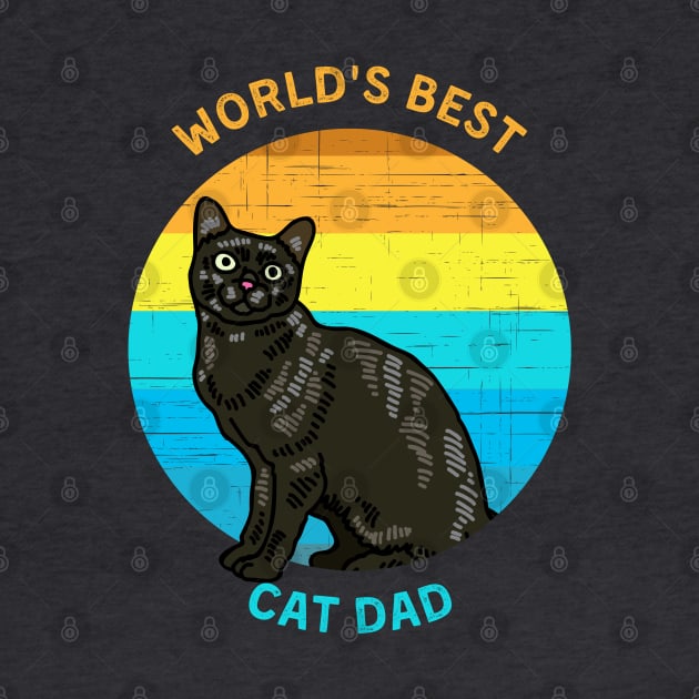 World's Best Cat Dad by TJWDraws